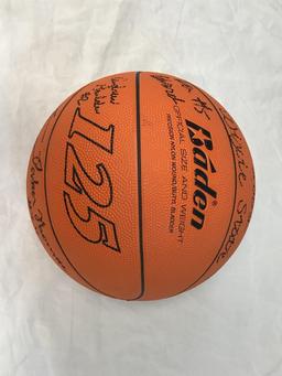 2002 National Champs Dixie State Signed Basketball