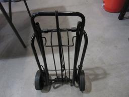 Hand cart with wheels