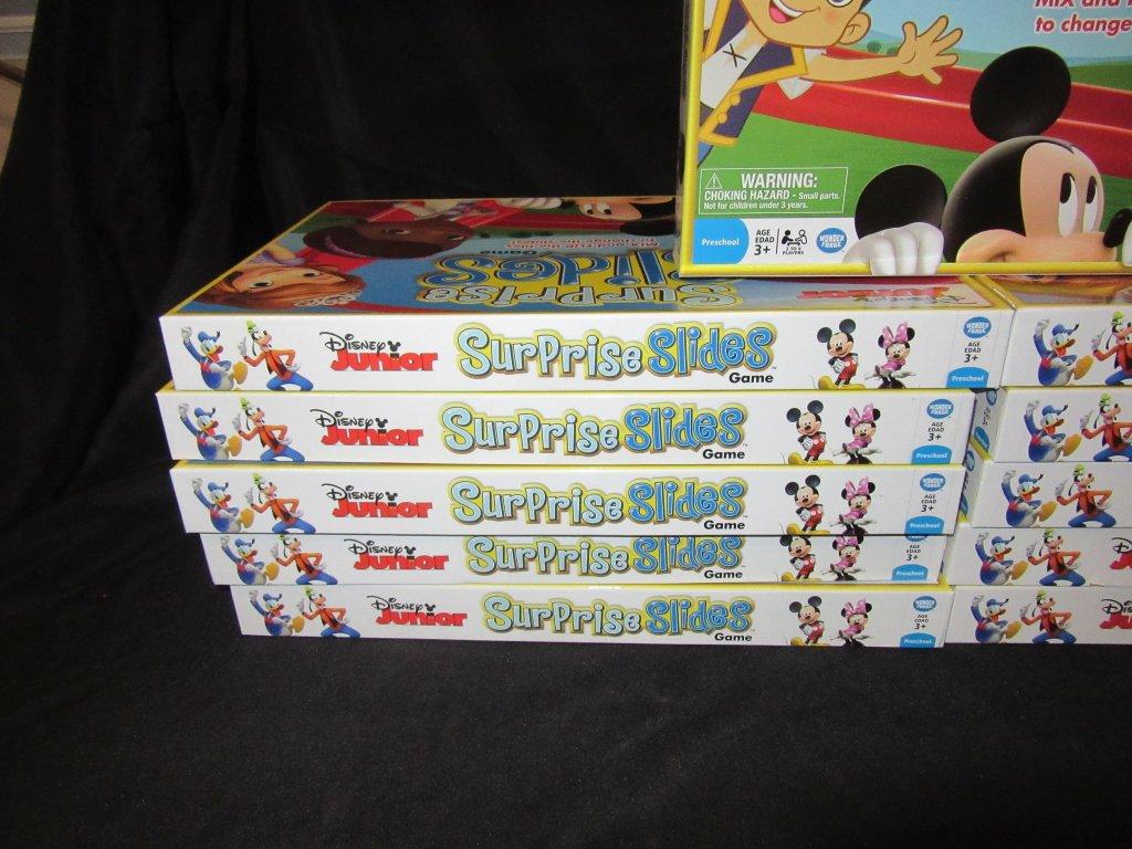 Lot of 11 Disney Jr Surprise Slides Board Game NEW