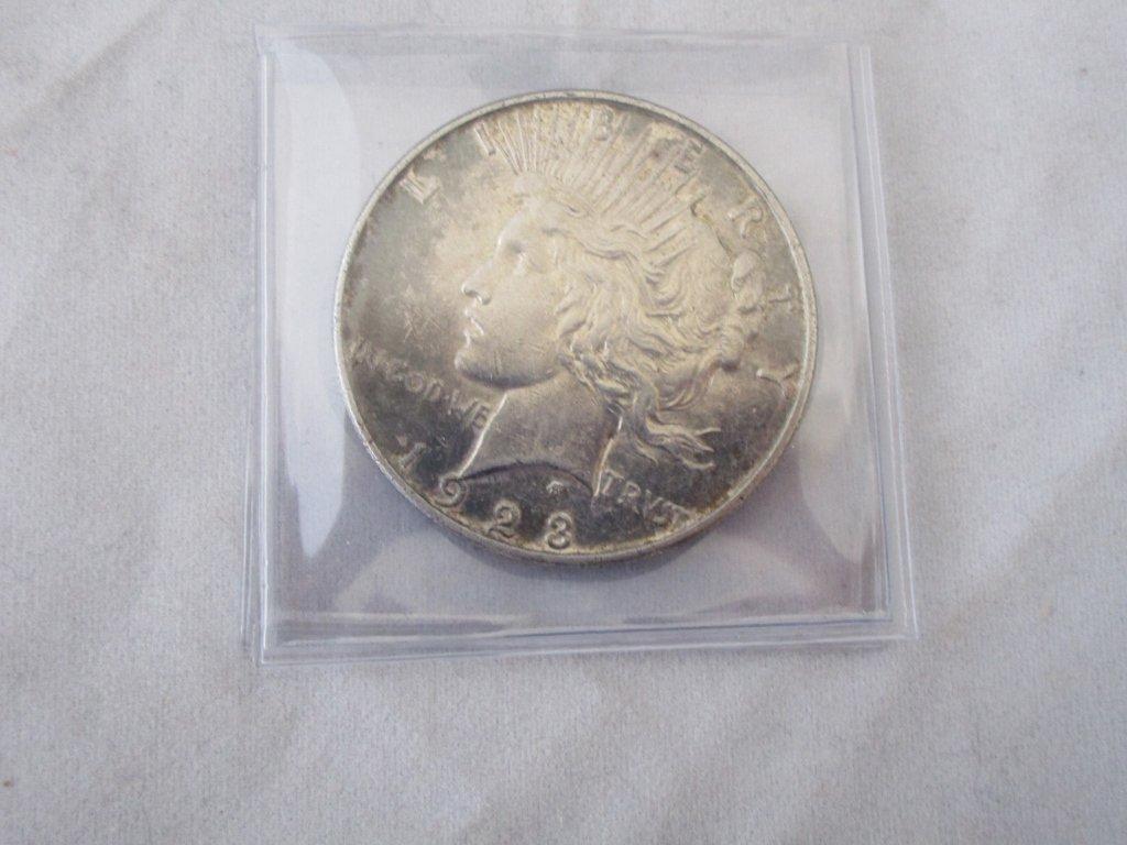 1923D Peace Silver Dollar