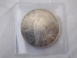 1923D Peace Silver Dollar