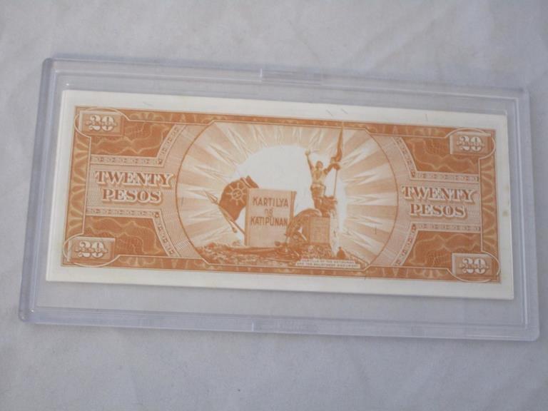 1949 Central Bank of Philippines 20 Pesos note