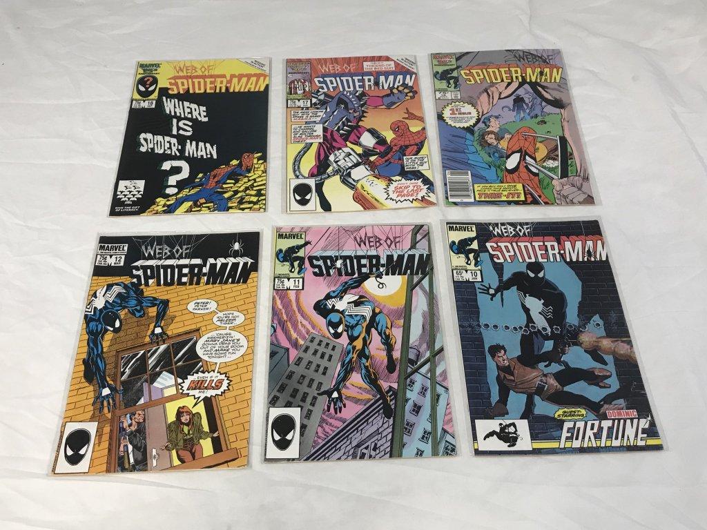 Wed Of Spider-Man 1-23 Run Marvel Comics 1984