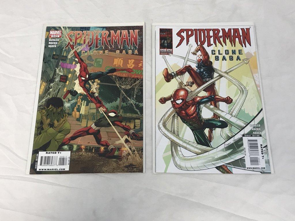 SPIDER-MAN Clone Saga #1-6 Run Marvel Comics 2009