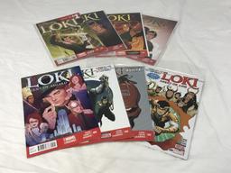 LOKI Agent of Asgard #1-8 Run DC Comics 2014