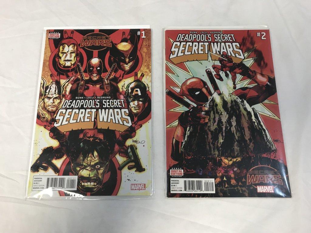 DEADPOOL'S Secret Wars 1-4 Complete Series Marvel