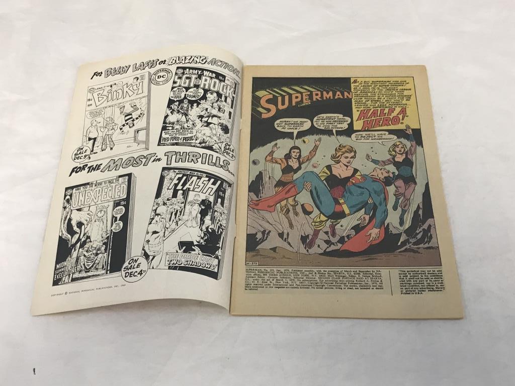 SUPERMAN #223 DC Comics 1970