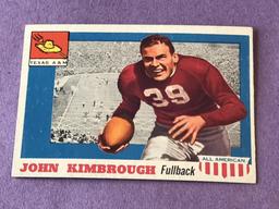 #2 JOHN KIMBROUGH 1955 Topps All American