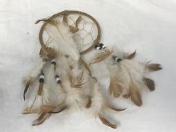 Lot of 2 Dream Catchers with cowboy Horseshoe