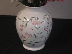28 inch Fake Flowers in a Pier One11 " Vase