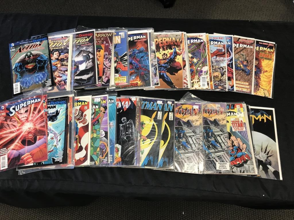Lot of 175 Comics-Batman, Superman, Green Arrow