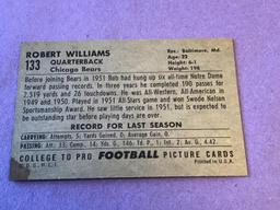 1952 Bowman Football Large #103 ROBERT WILLIAMS