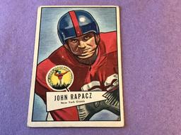 1952 Bowman Football Large #131 JOHN RAPACZ