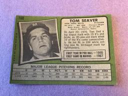 1971 Topps Baseball #160 Tom Seaver, New York Mets