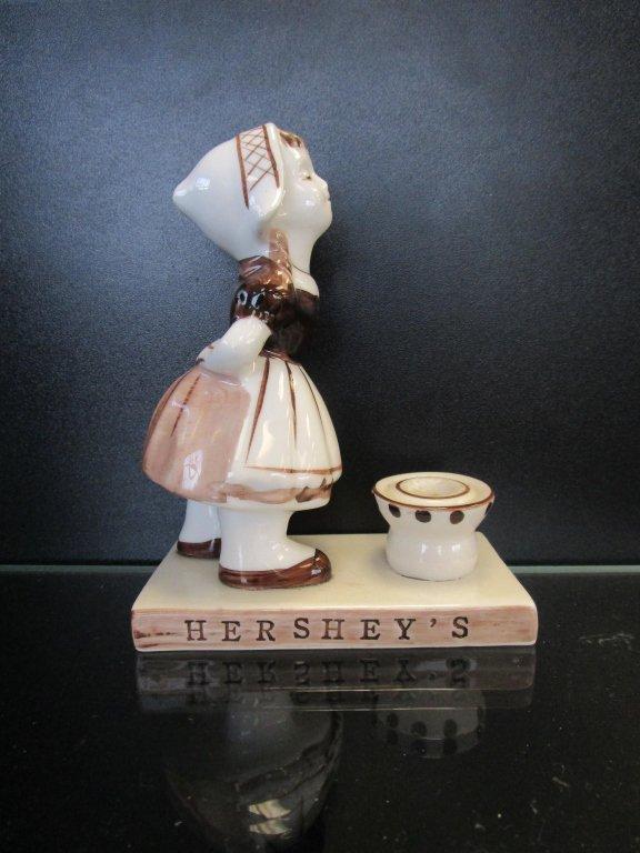 VTG 1982 Hershey Food Corp Girl Candle Holder