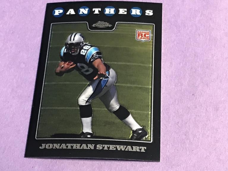 2008 Topps Chrome #TC183 Jonathan Stewart  Rookie