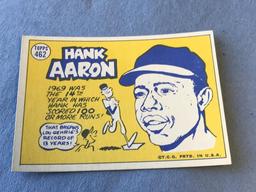 1970 Topps HANK AARON Baseball Card #462