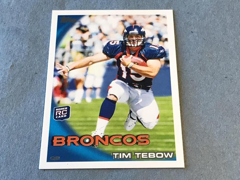 TIM TEBOW  2010 Topps Football Rookie Card RC #440