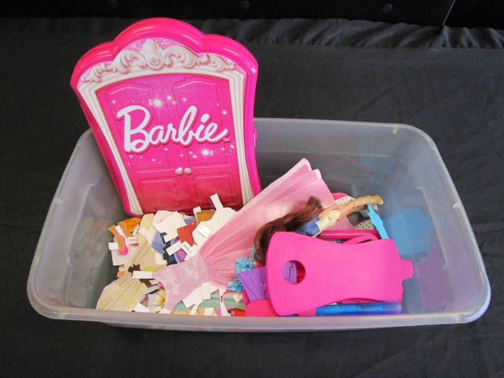 Lot of Barbie and Paper Dolls