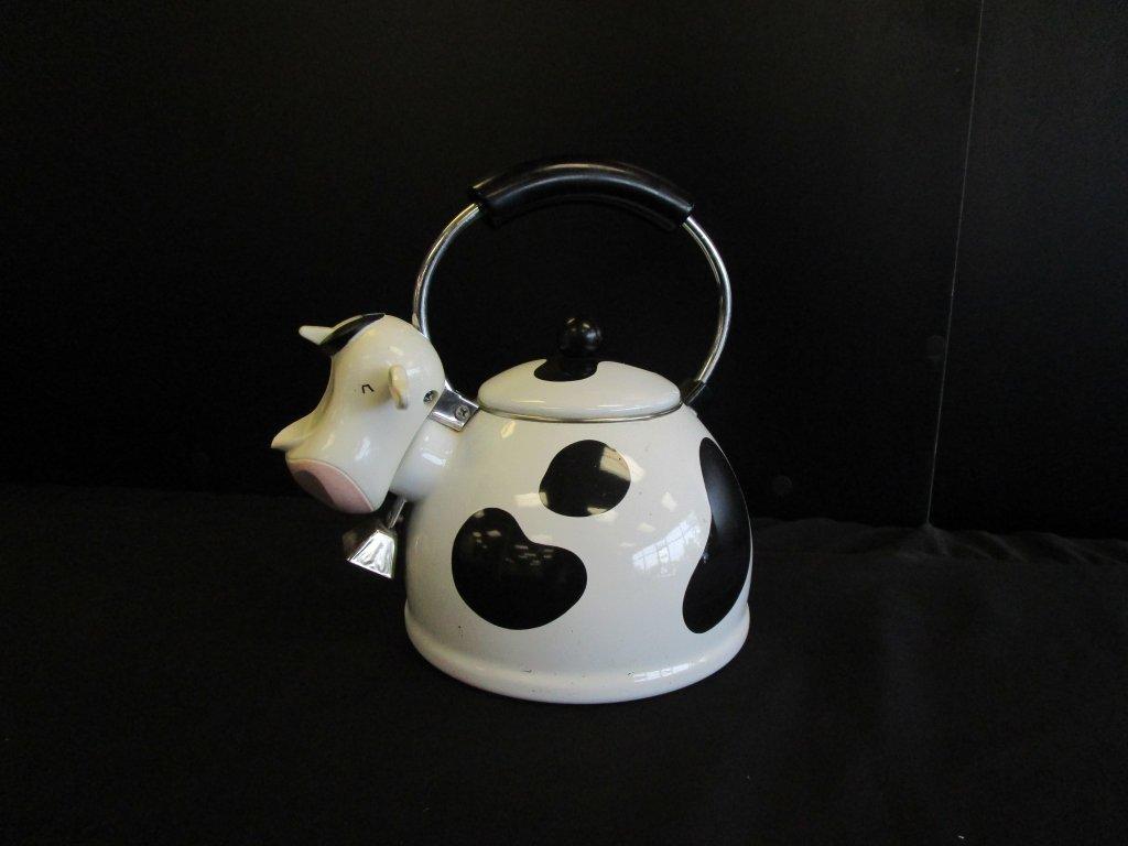 Metal M. Kamenstein Inc Cow Tea Kettle