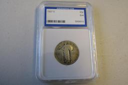 1927-S Standing Liberty Quarter 25C