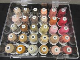 Case Lot of 30 Spools of Cotton Thread