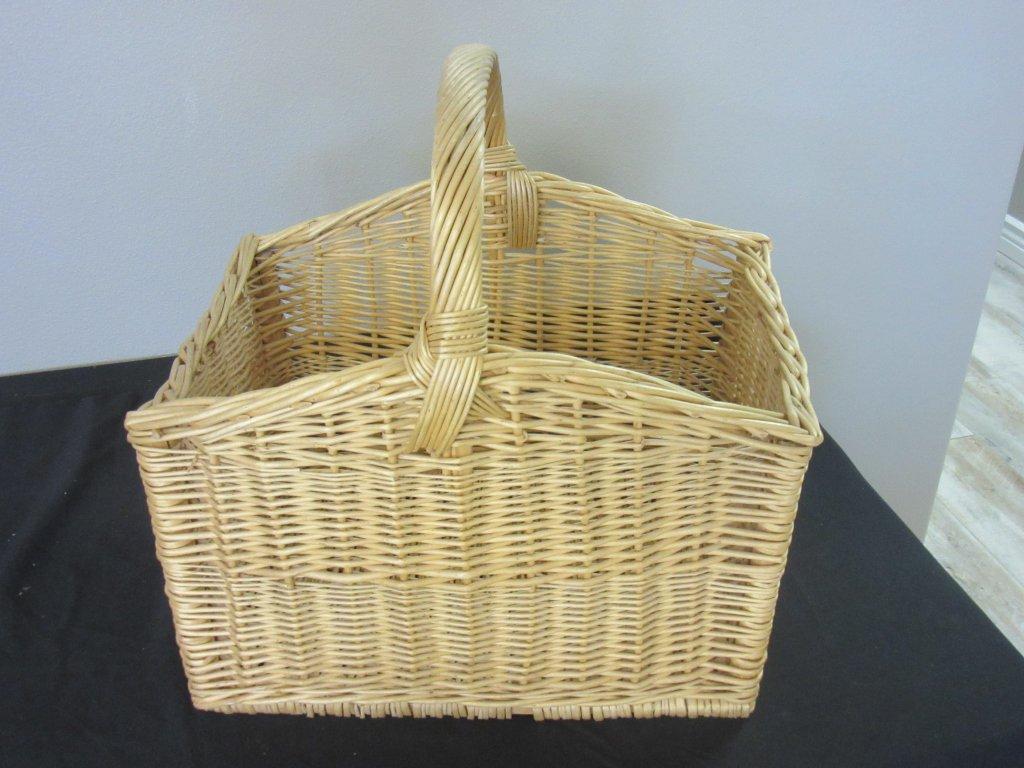 19 X 13 X 13 Large Wicker Blanket Basket