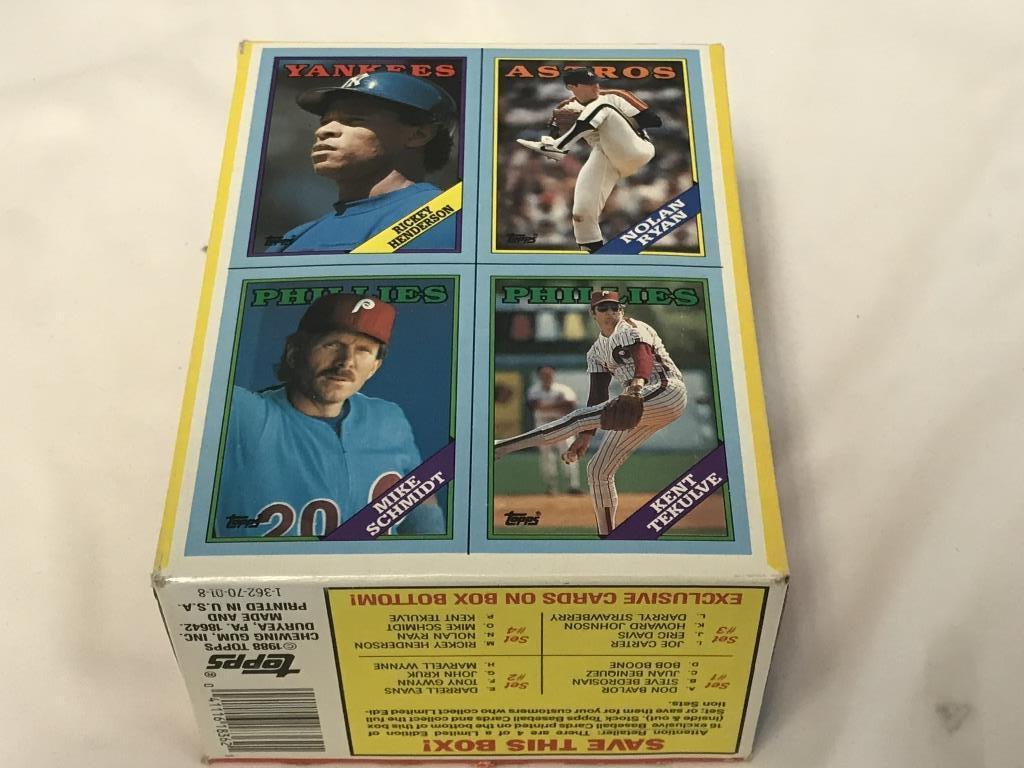 1988 Topps Baseball Cards Wax Box of 36 Packs NEW