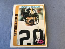 ROCKY BLEIER Steelers 1978 Topps Football Card