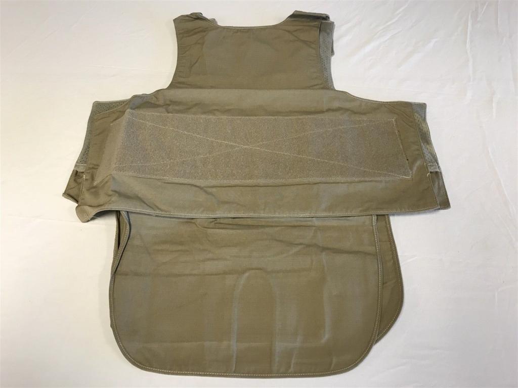 LOW VISIBILITY BODY ARMOR VEST SMALL ARMS SZ LARGE