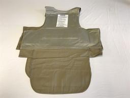 LOW VISIBILITY BODY ARMOR VEST SMALL ARMS SZ LARGE