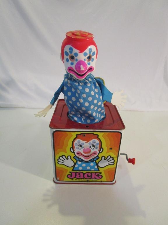 Vintage 1971 Mattel Jack in the Box