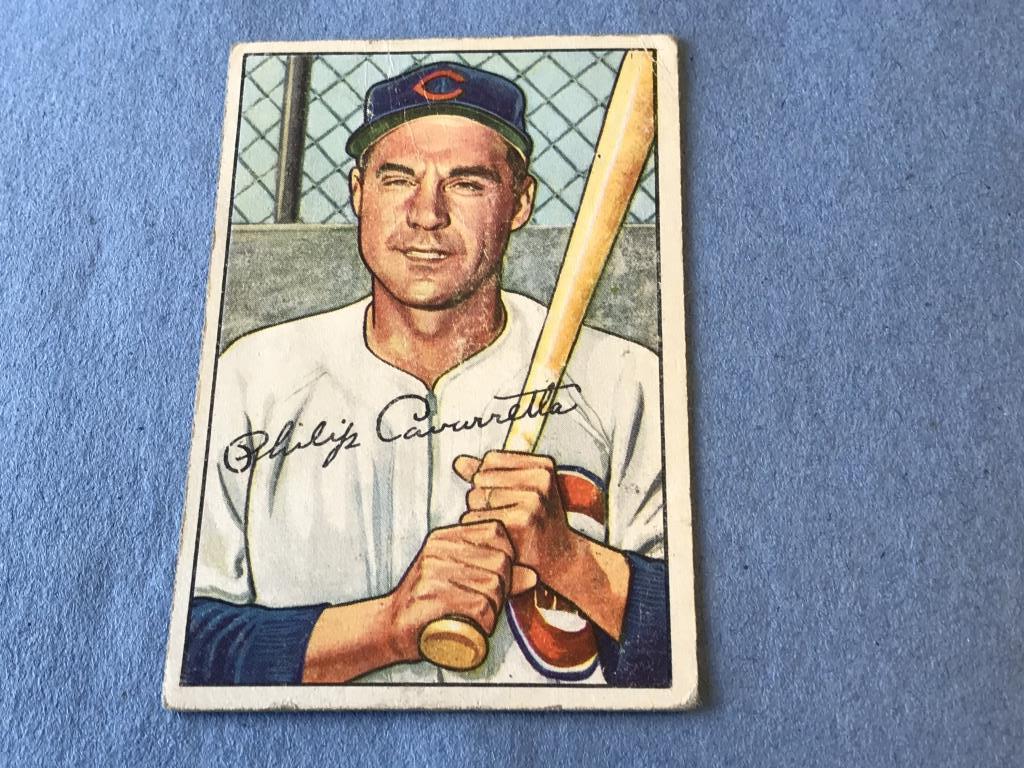 1952 Bowman Baseball PHIL CAVARRETTA Cubs #126