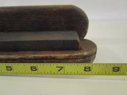 Lot of 2 Vintage Sharpening Stones