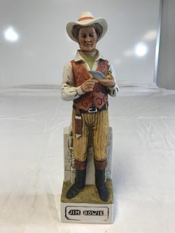 American Porcelain Jim Bowie Decanter