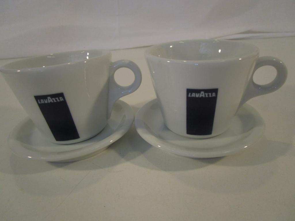 Lot of 2 Lavazza Espresso Cup w/ Porcelana Schmidt