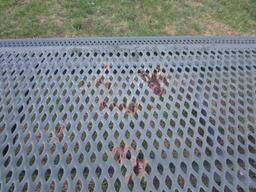 Metal Picnic Table 97" long green