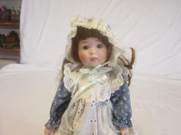 Seymour Mann Porcelain 13" Debbie Doll NEW