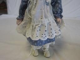 Seymour Mann Porcelain 13" Debbie Doll NEW