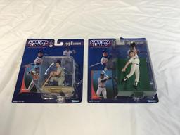 MIKE PIAZZA & JIM EDMONDS Starting Lineups Figures