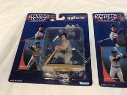 MIKE PIAZZA & JIM EDMONDS Starting Lineups Figures