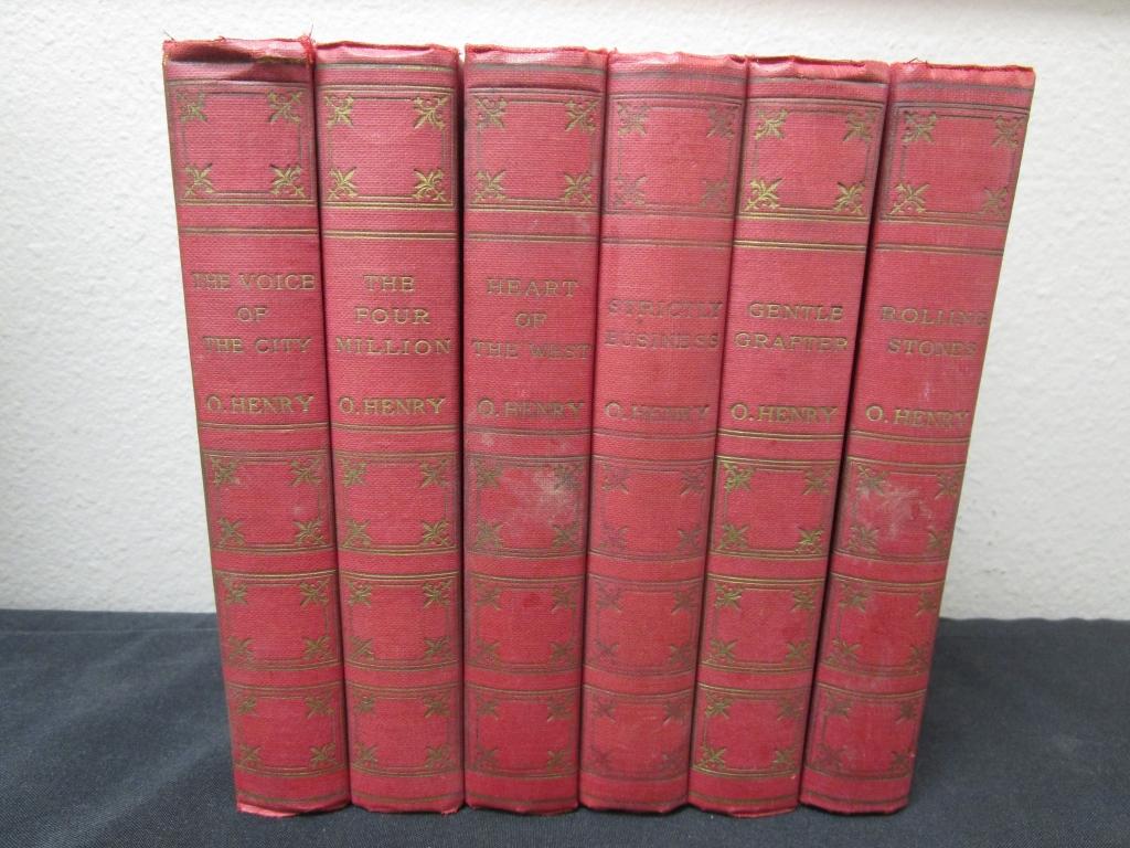 6 Volume O'Henry Short Stories, Hard Bound