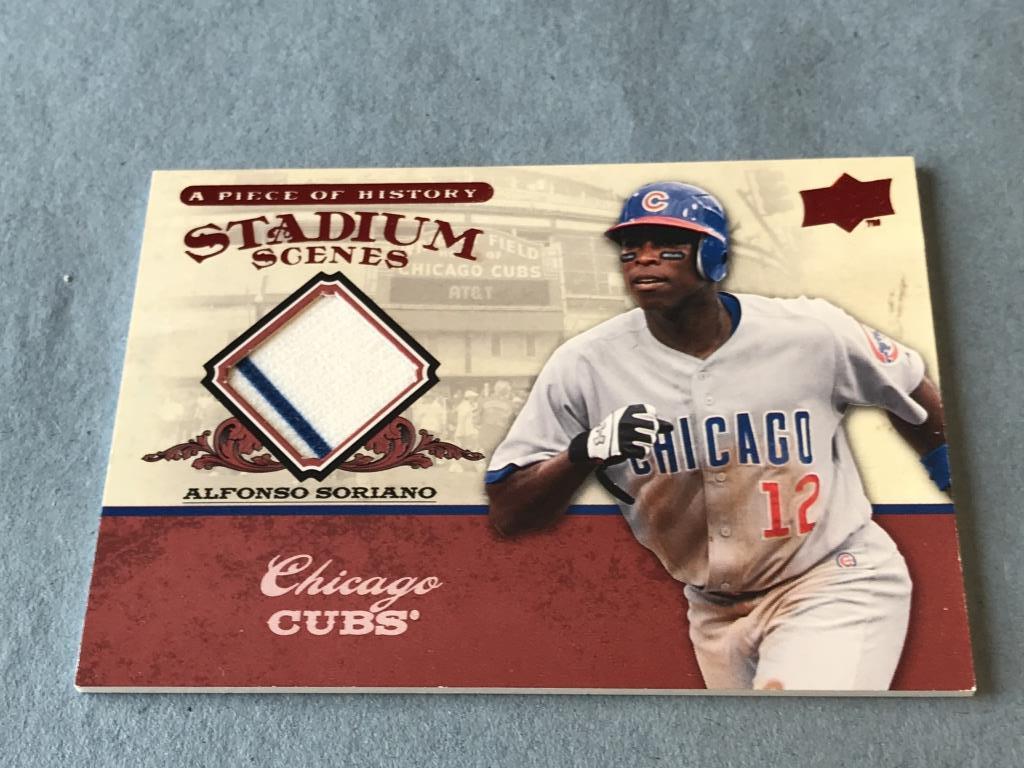 ALFONSO SORIANO 2008 UD A Piece of History JERSEY