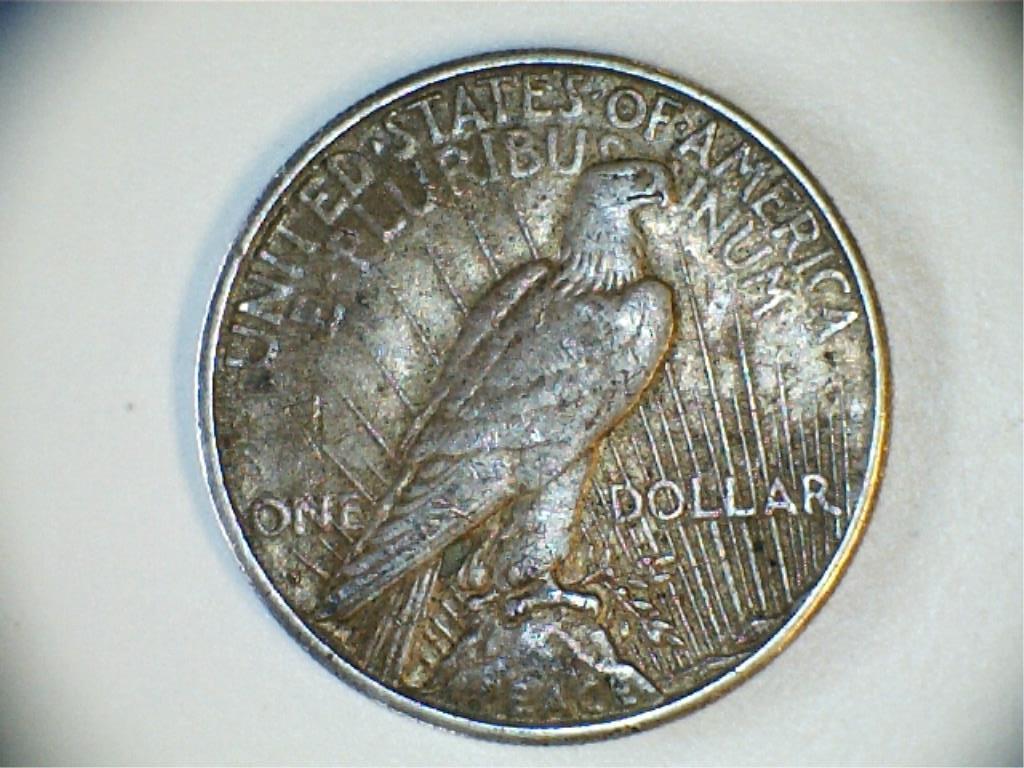 1922-S Peace Silver Dollar 1$