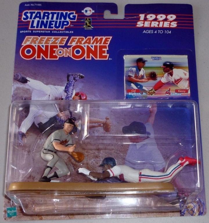 Cal Ripken Kenny Lofton 1999 Starting Lineup NEW