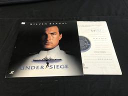 UNDER SIEGE Steven Seagal LASERDISC Movie