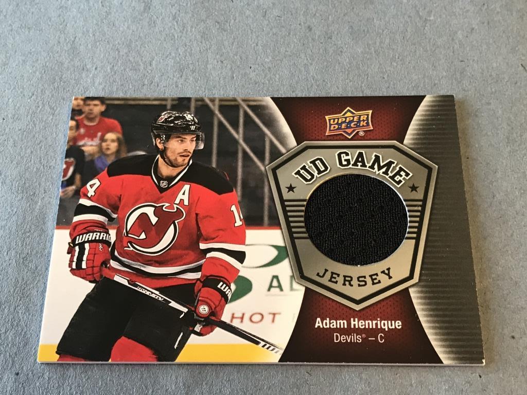 ADAM HENRIQUE 2016 Upper Deck Game JERSEY Card