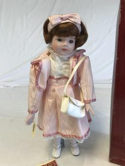 Dynasty Doll Collection Porcelain LYNN 16"Doll