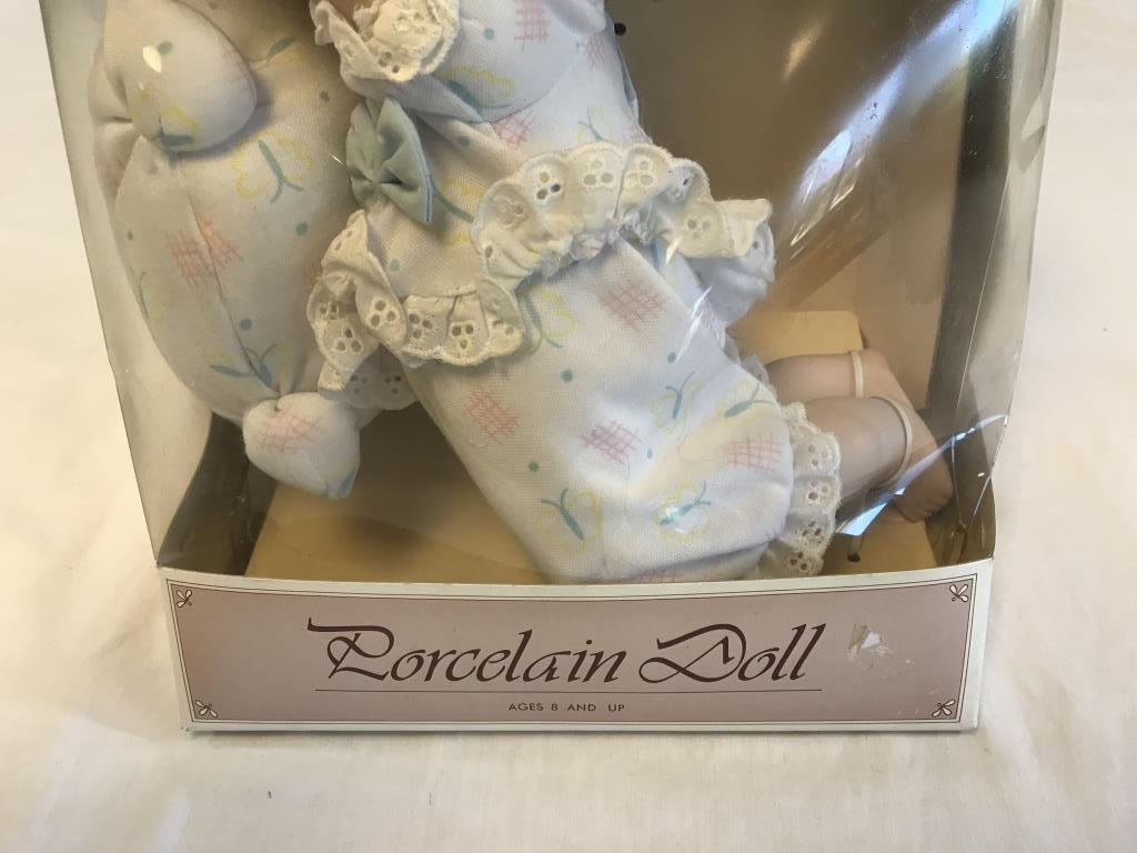 Adorable Memories Porcelain Doll Little girl NEW