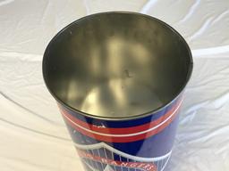 TEXAS RANGERS Trash Metal Can